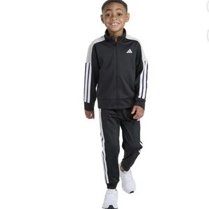 Adidas Kids' Black and White Tracksuit NWT
